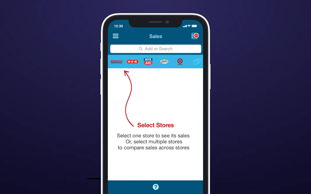 How a grocery price comparison app looks like