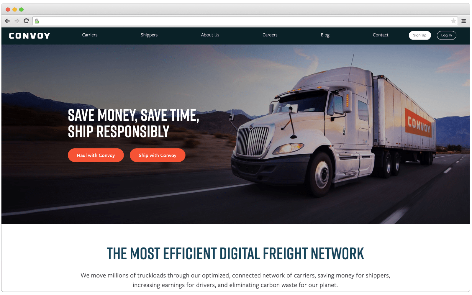 Best Uber for trucking apps: Convoy