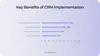 Why to implement CRM software