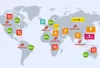 The most popular food delivery apps worldwide