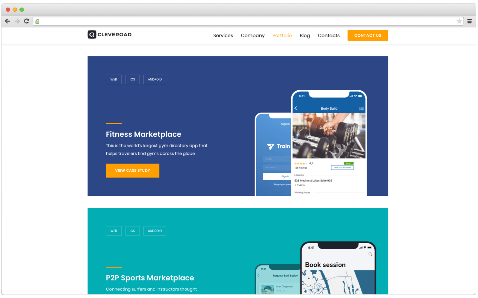 Software vendor's portfolio