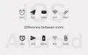 Difference between iOS and Android icons