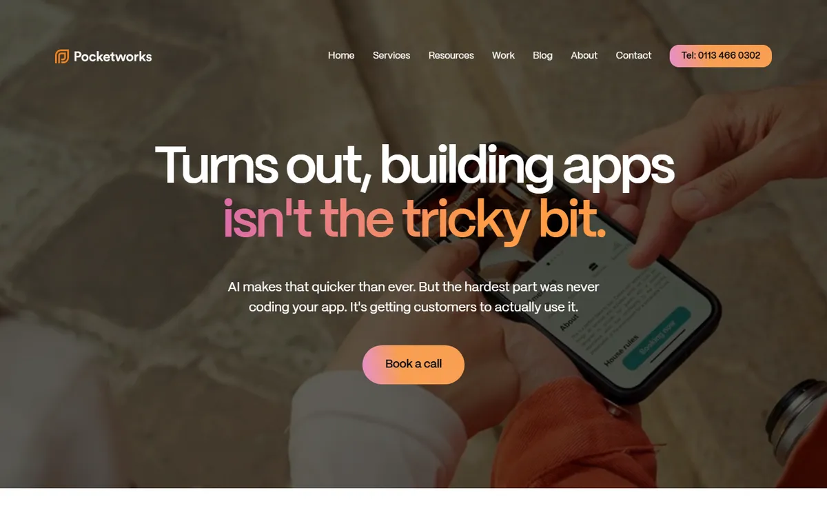 Pocketworks mobile app development company in the UK