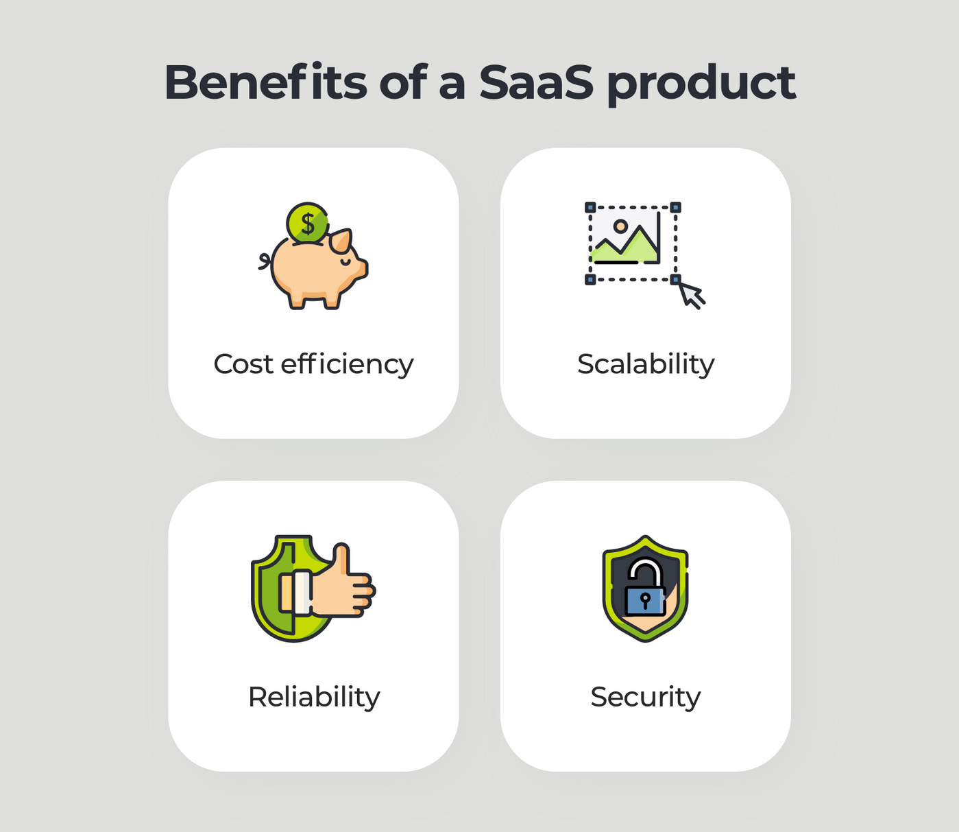 SaaS app benefits