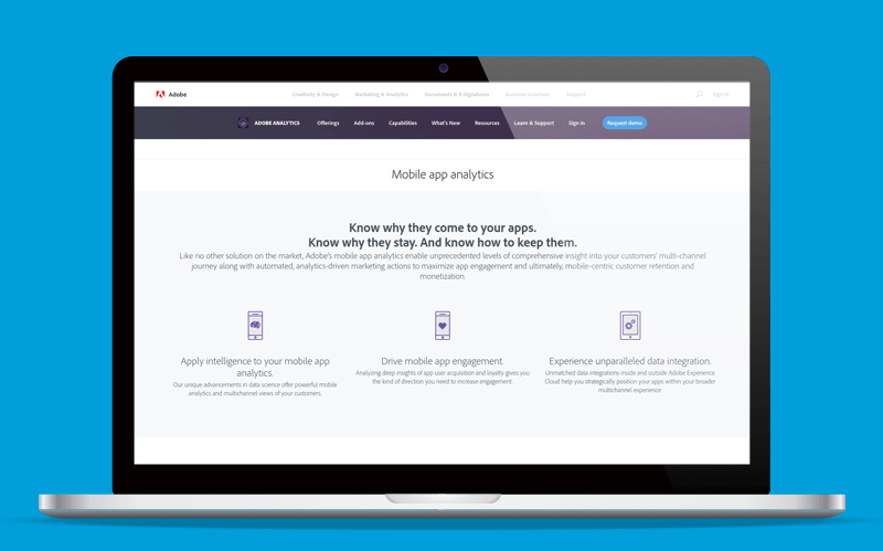 Adobe best mobile app analytics