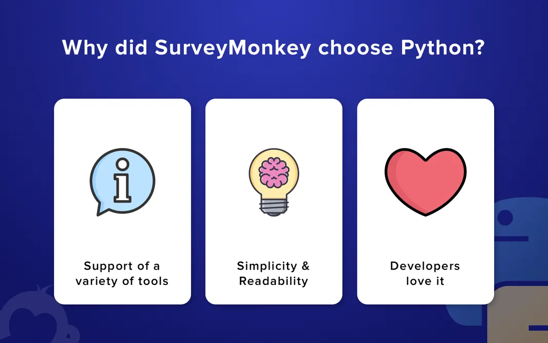 Advantages of Python: Why did SurveyMonkey choose it