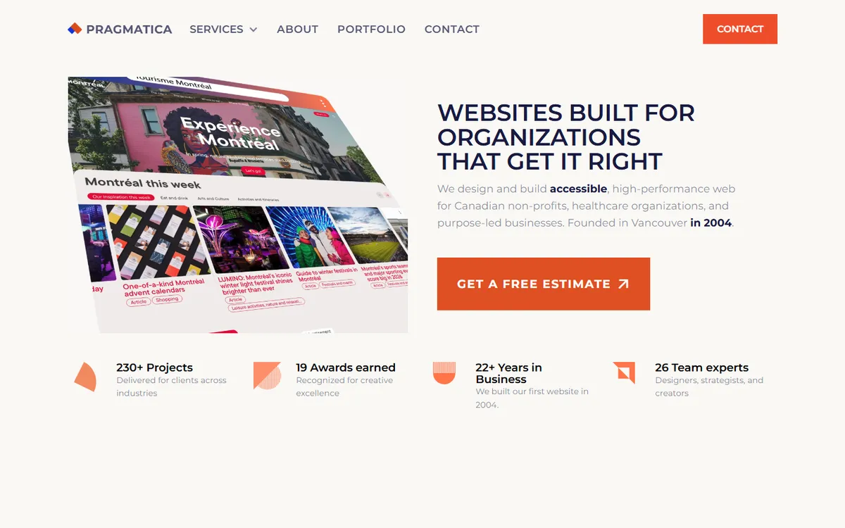 Pragmatica Canadian accessible web agency