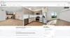 Photo arrangement on real estate website