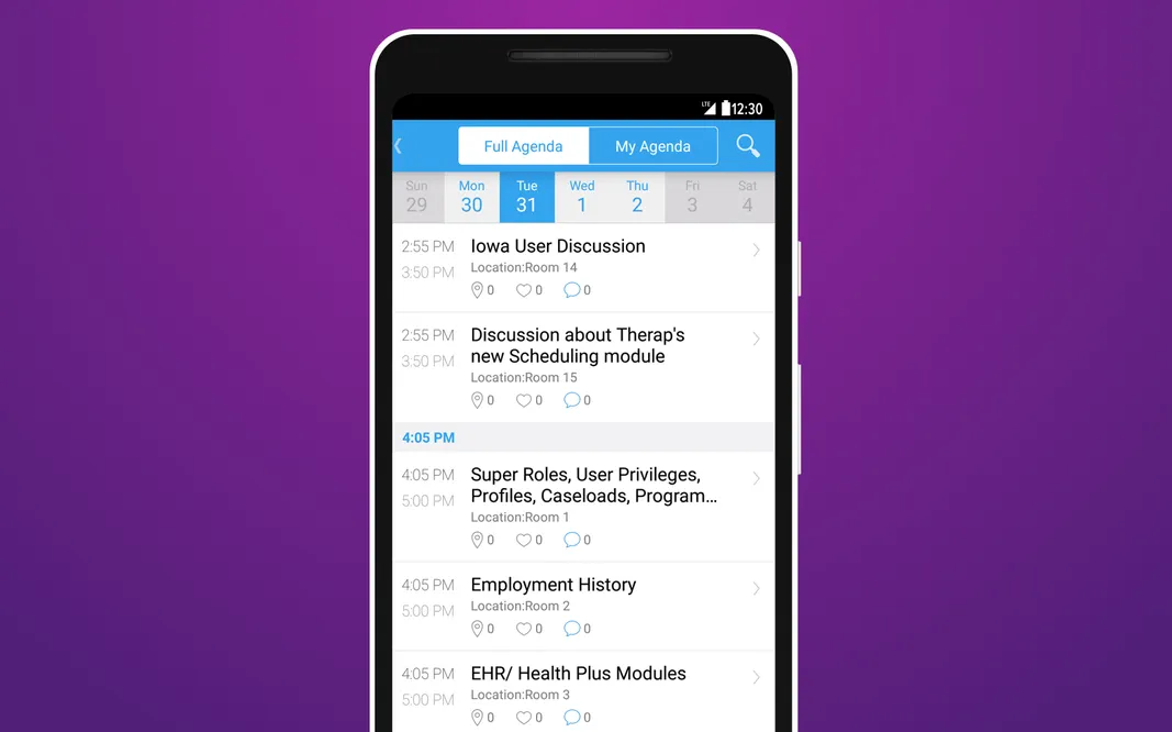 conference event app