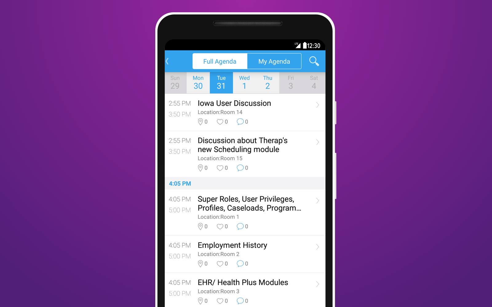 conference event app