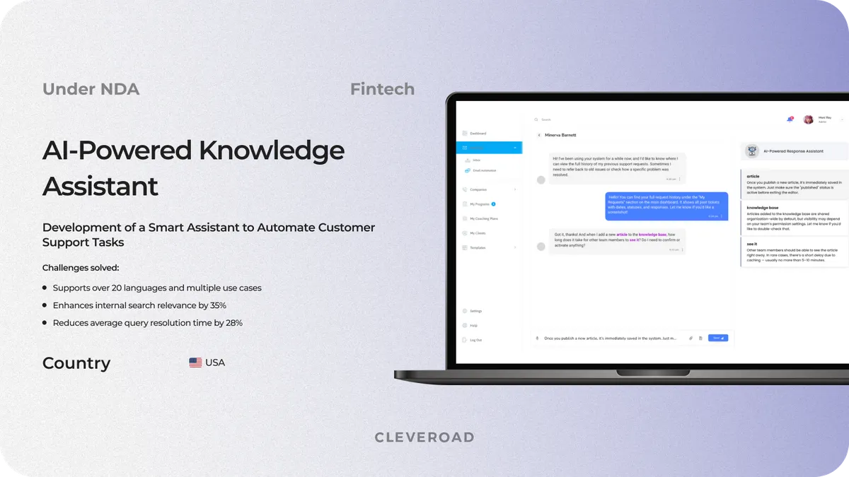 AI knowledge assistant