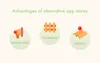 Alternative app store: pros and cons
