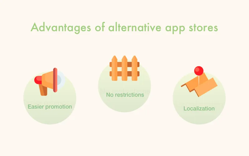 Alternative app store: pros and cons