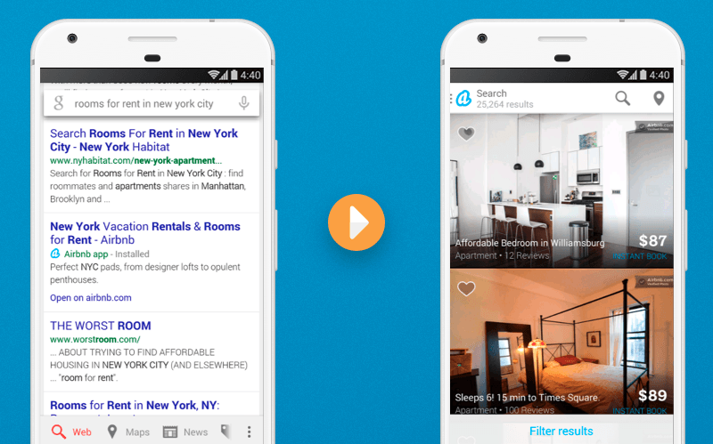 App indexing