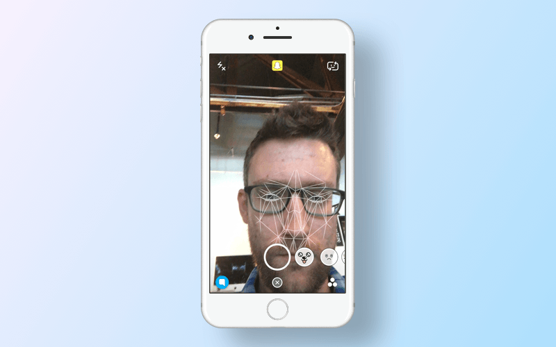Apps that use machine learning: face vision
