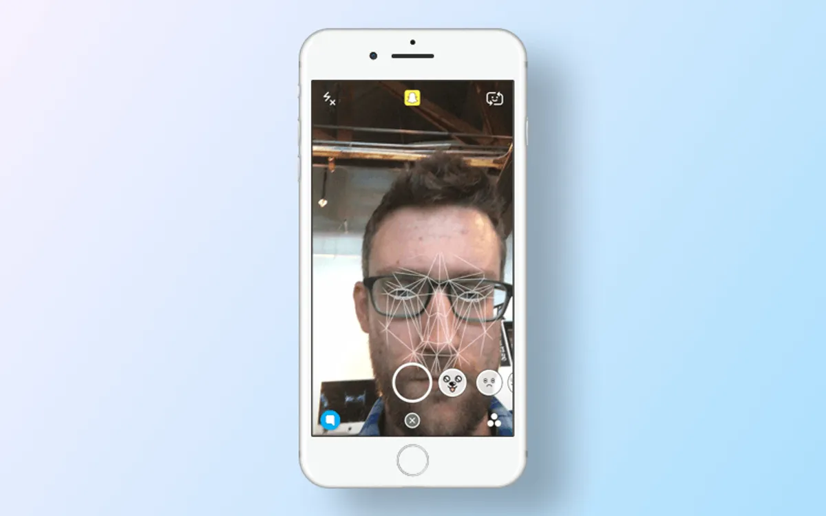 Apps that use machine learning: face vision