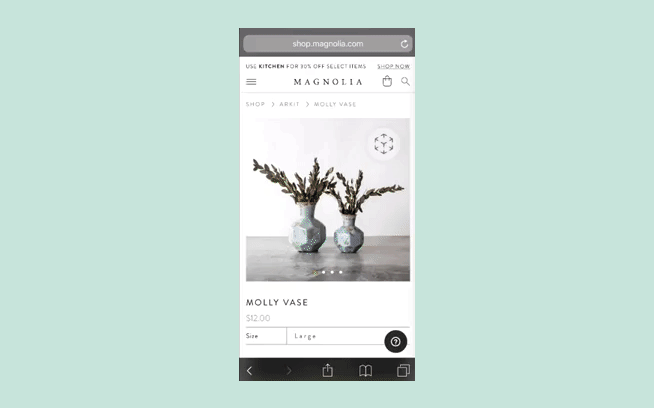 Consider building a shopping app with AR technology from Apple or Google
