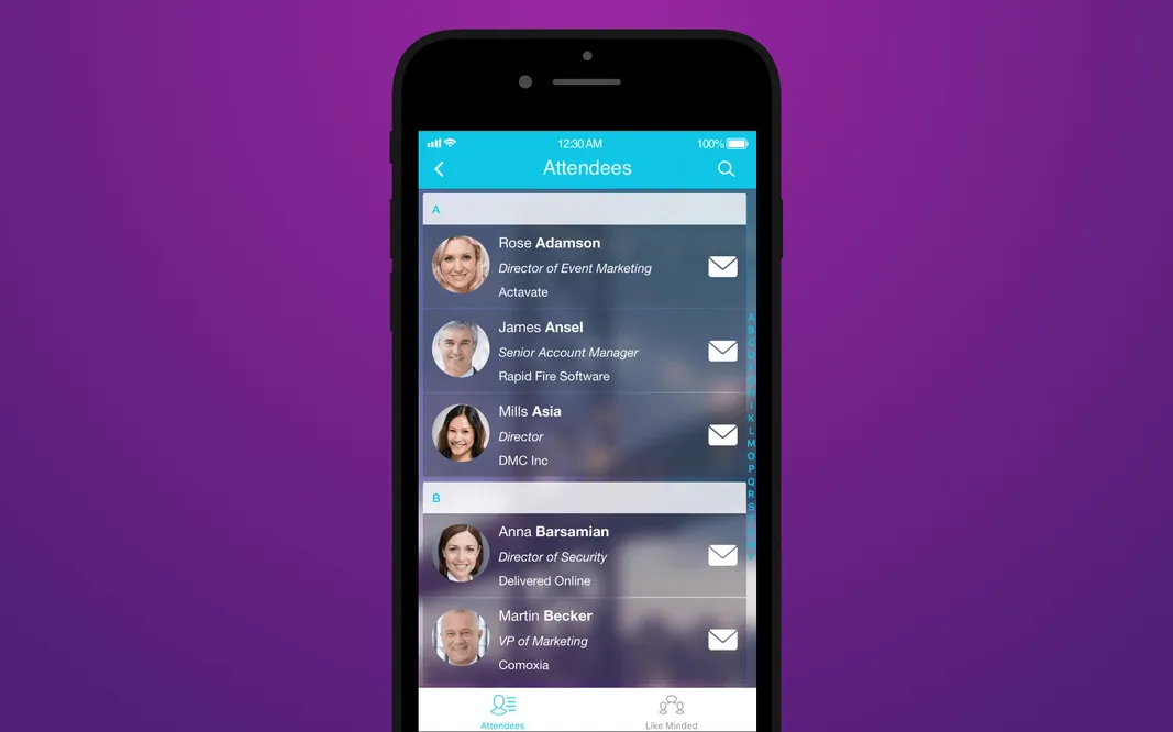 conference networking app
