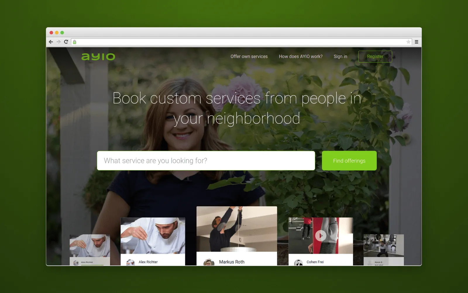 AYIO website