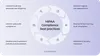 HIPAA compliance best practices