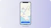 In-app map with ATM locations