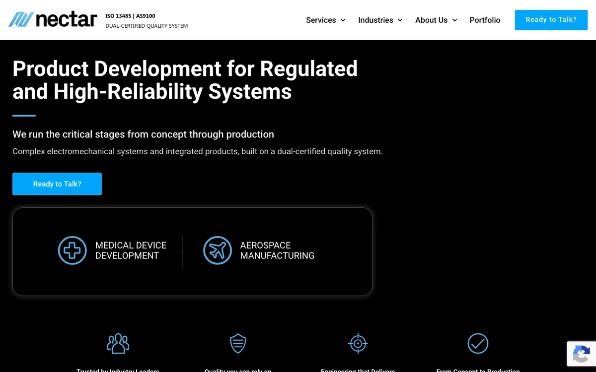 Nectar MedTech device engineering company