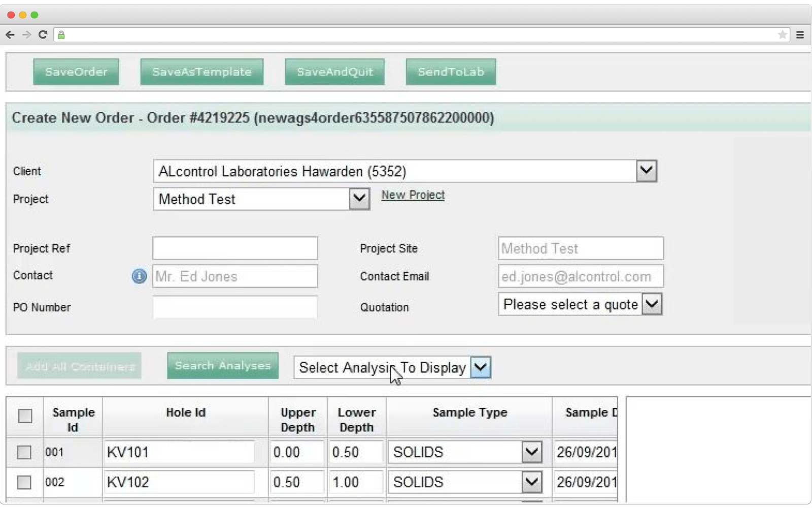 How order management looks like in MIS