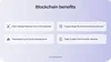 Benefits of blockchain