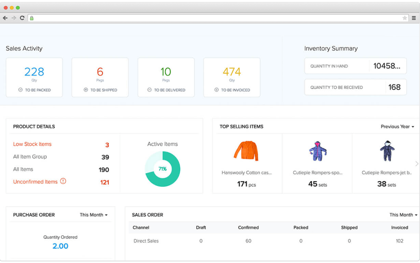 Out-of-stock items reordered automatically