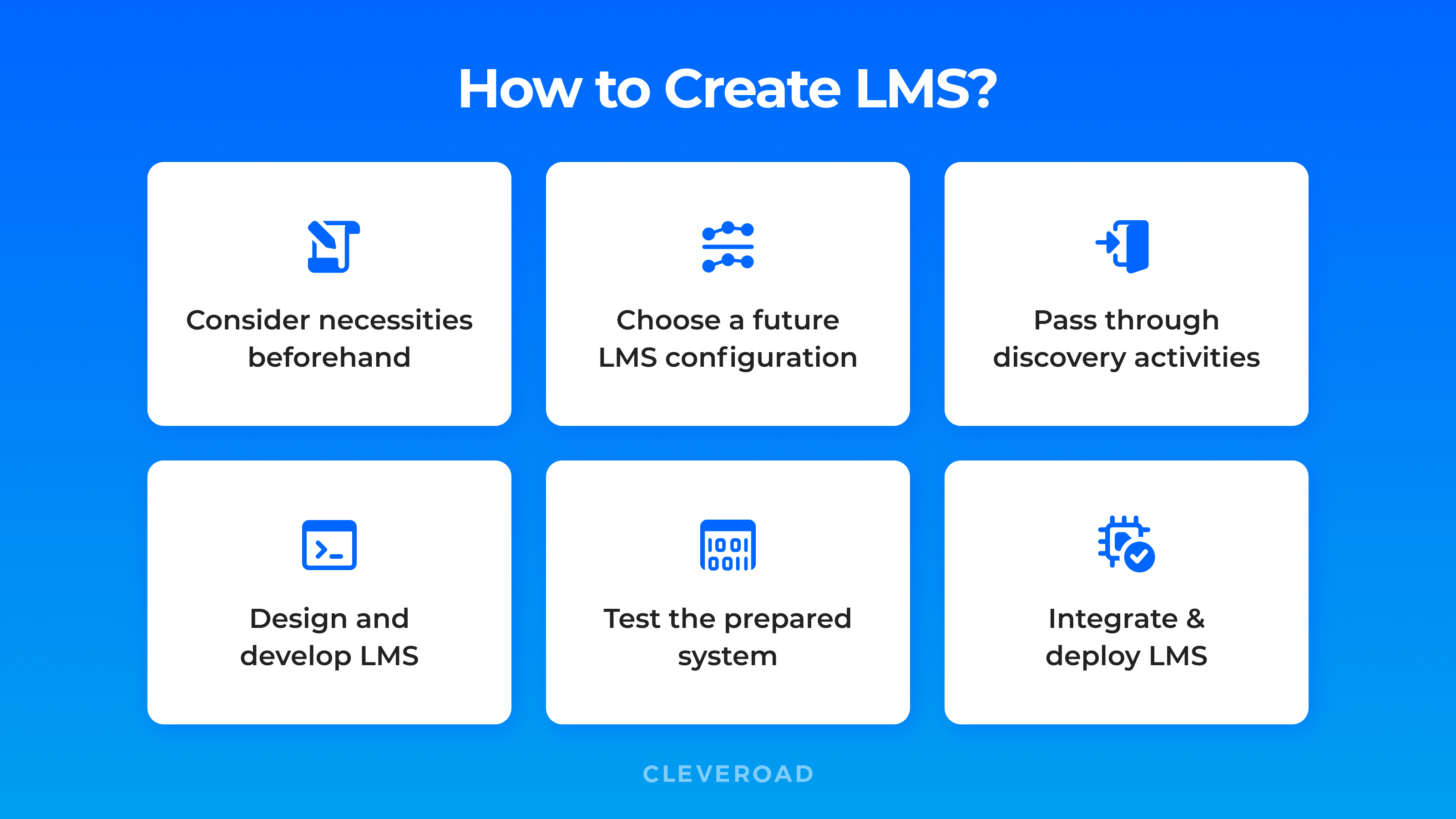 How to build LMS?