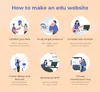How to make an educational website