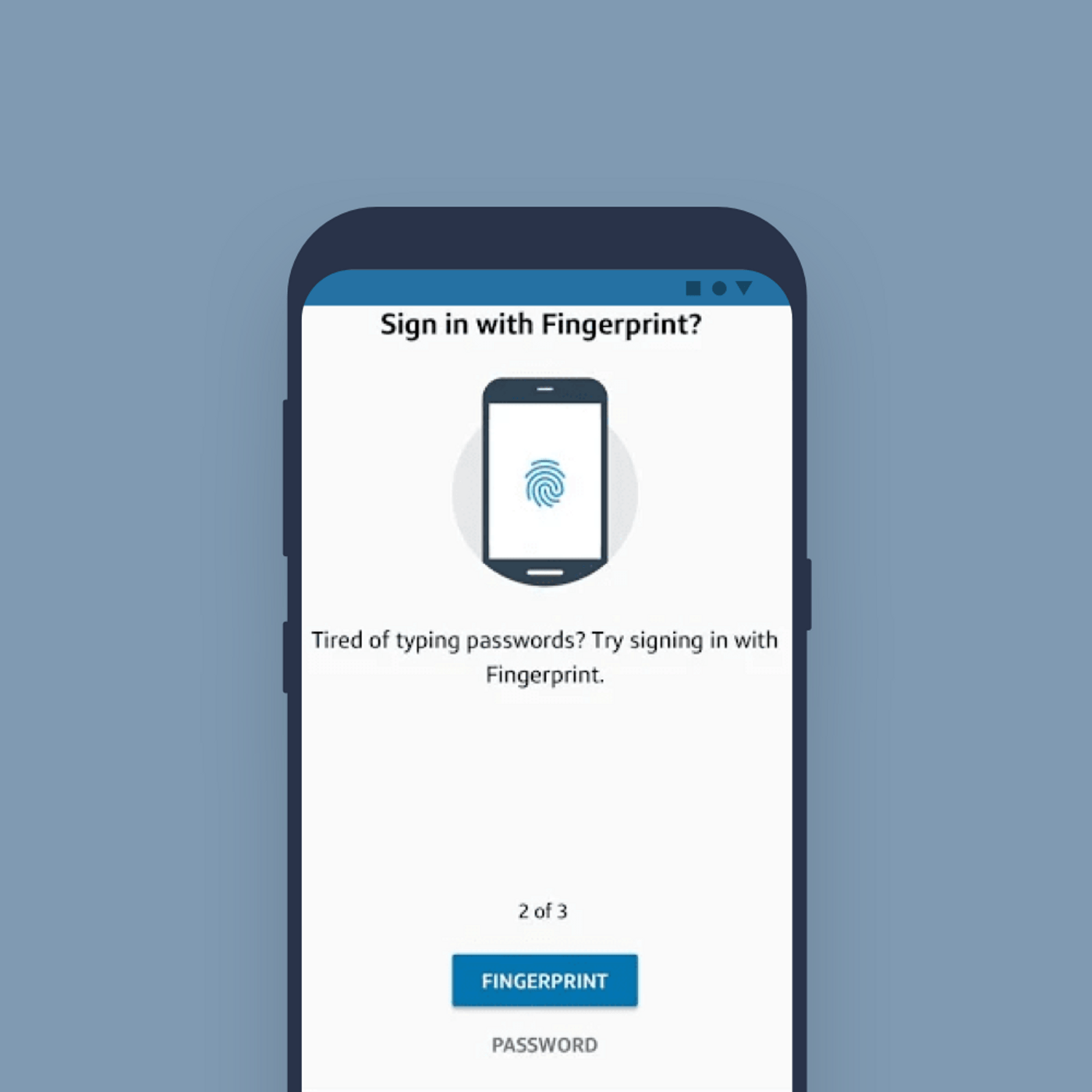 Capital One secure authentication interface.