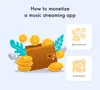 How to monetize a music streaming app