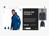 E-commerce web design concept by Cleveroad design team