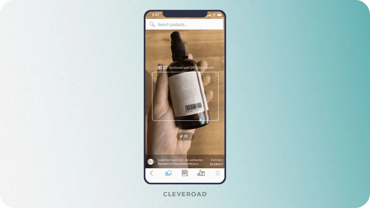 Barcode scanner feature
