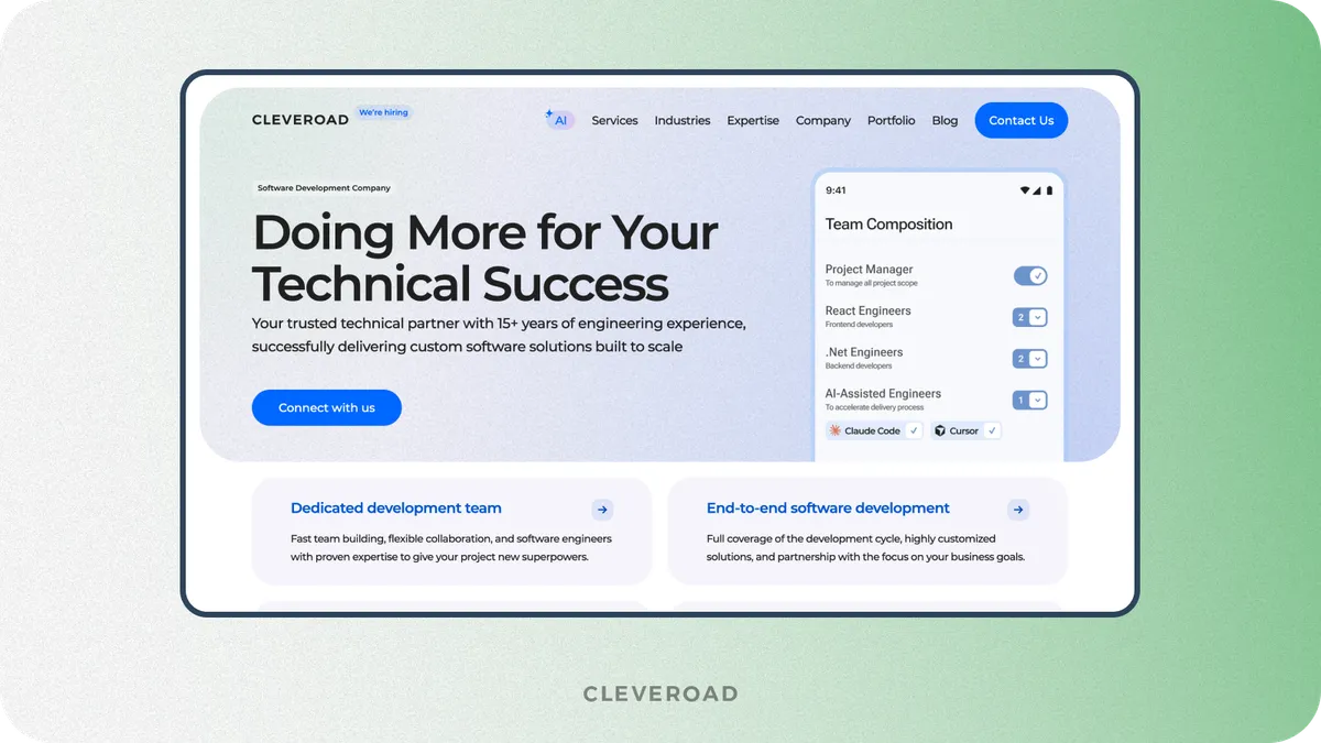 Cleveroad EdTech software development company