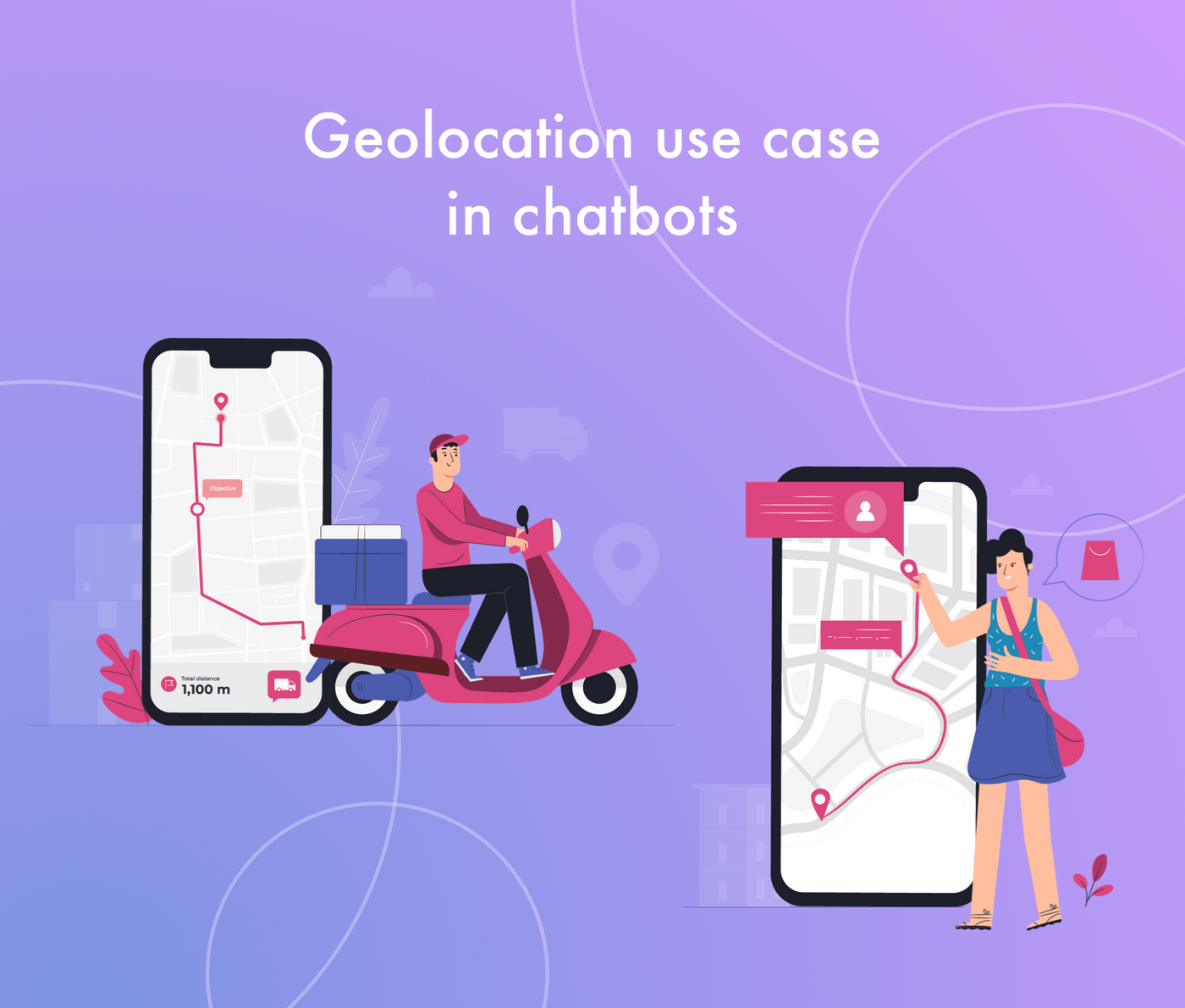 How to add geolocation in chatbots