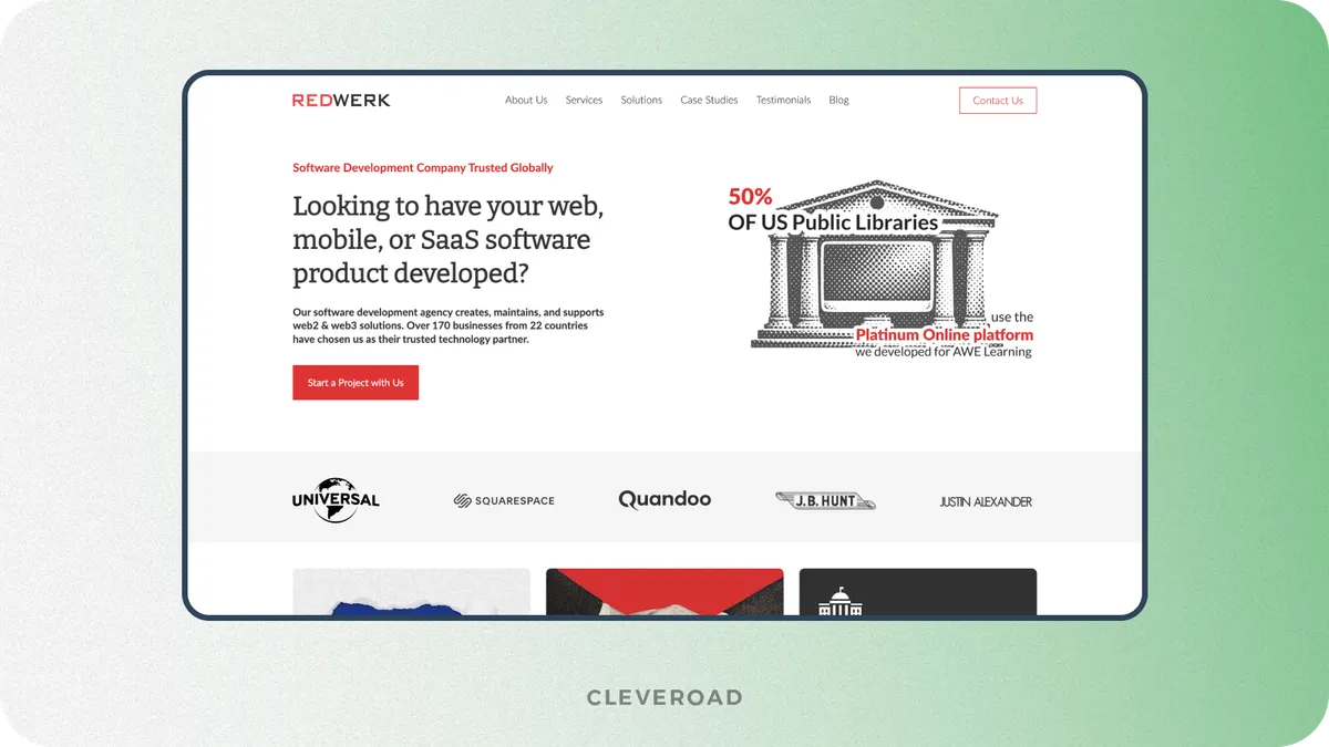 Redwerk software development company