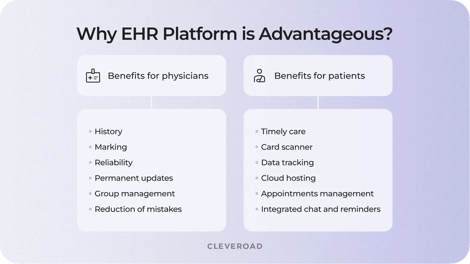 Why EHR is advantageous?