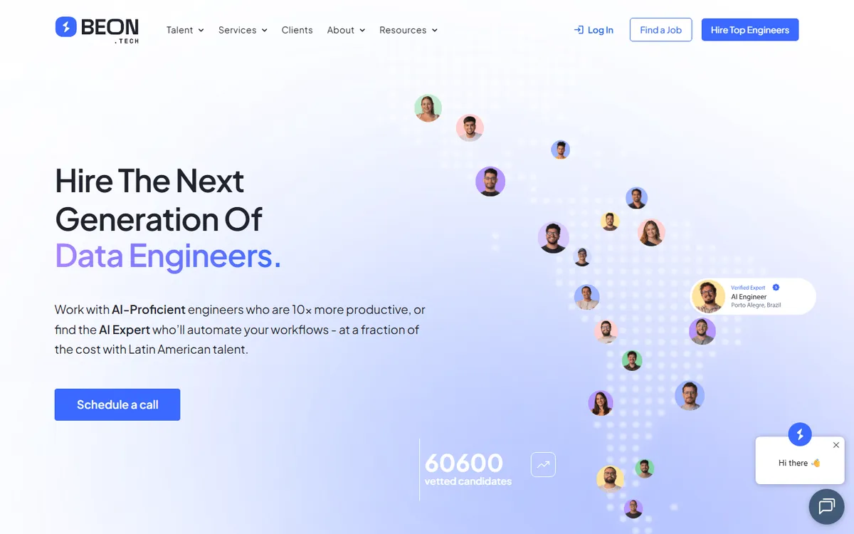 BEON tech nearshore soft dev team