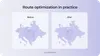 w does route optimization operates in practice