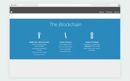 blockchain startup companies