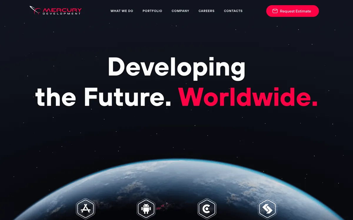 Mercury Development banking app development company