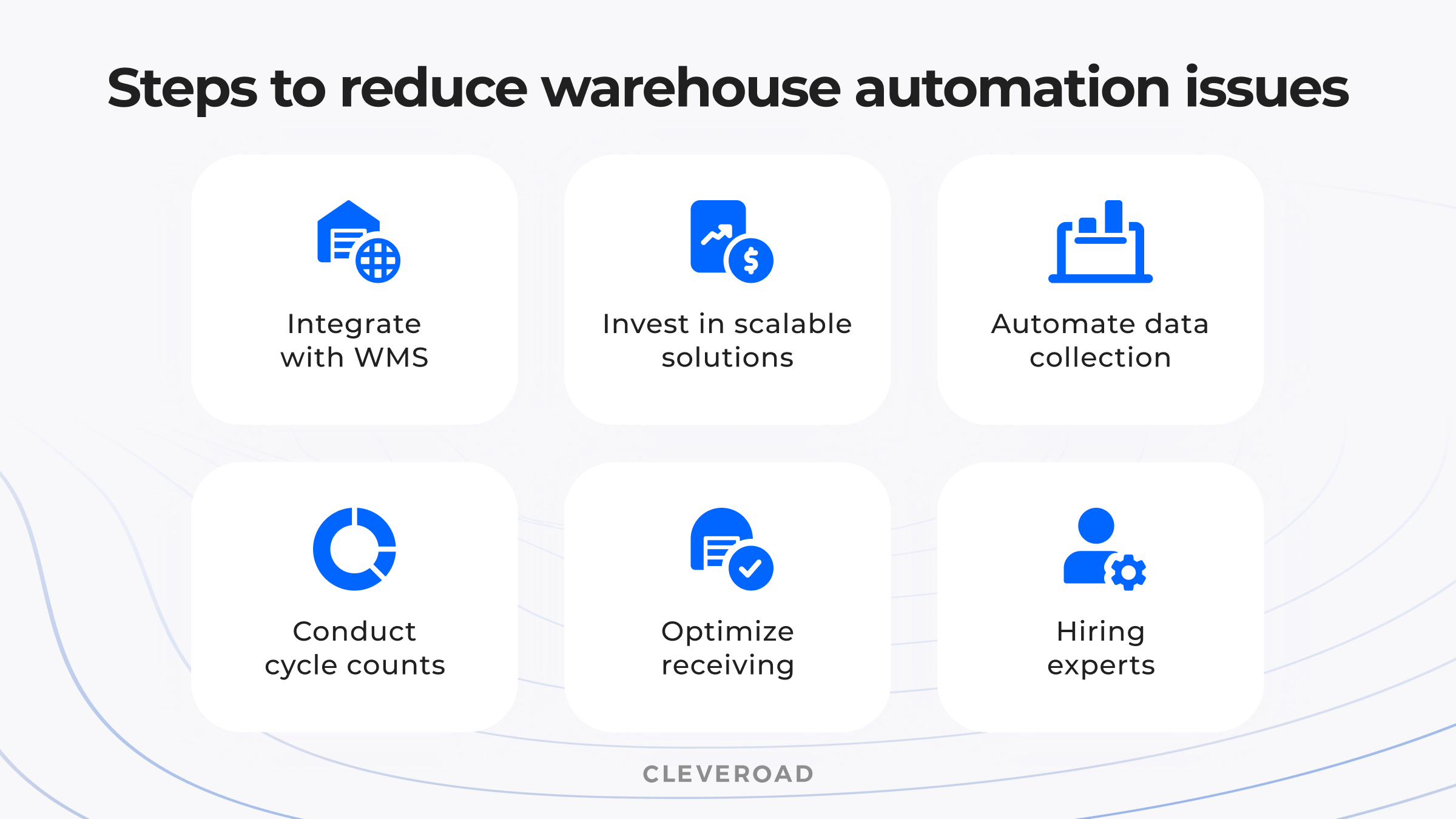 Steps to solve warehouse automation challenges