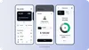 Payment app interface example by Cleveroad