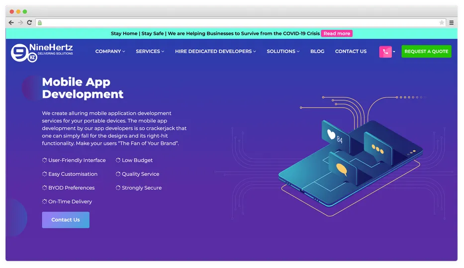Elearning App Development Company: NineHertz