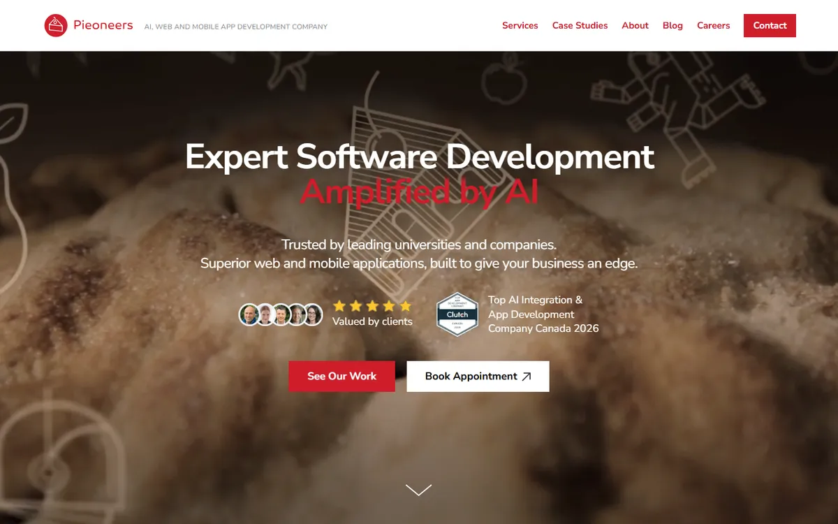 Pieoneers React Native development team in Canada
