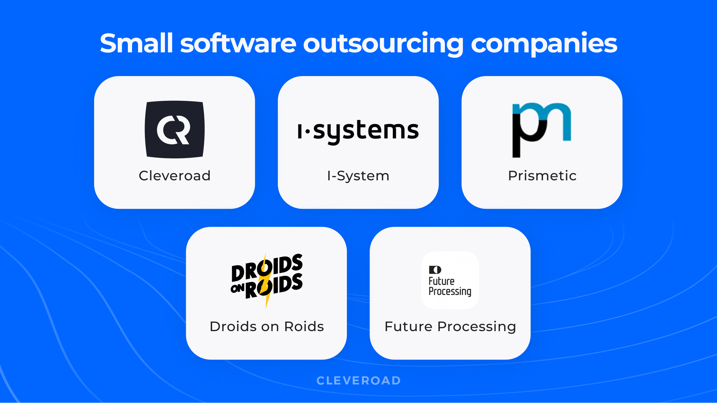 Small outsourcing software development companies