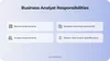 Web development teams: Business analyst
