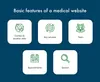 Medical web development: Basic features